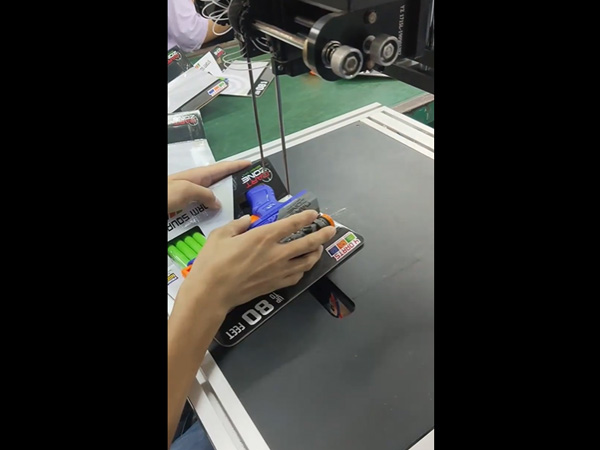 玩具枪加底片演示